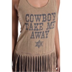 Cowboy Take Me Away Tank